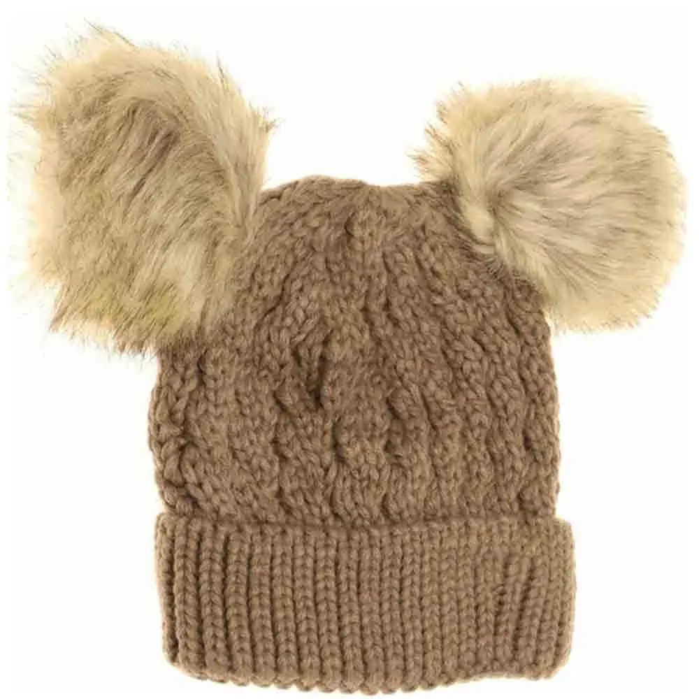 Casual Knit Pom Beanie