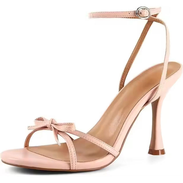 Suede Ankle Strap Heels