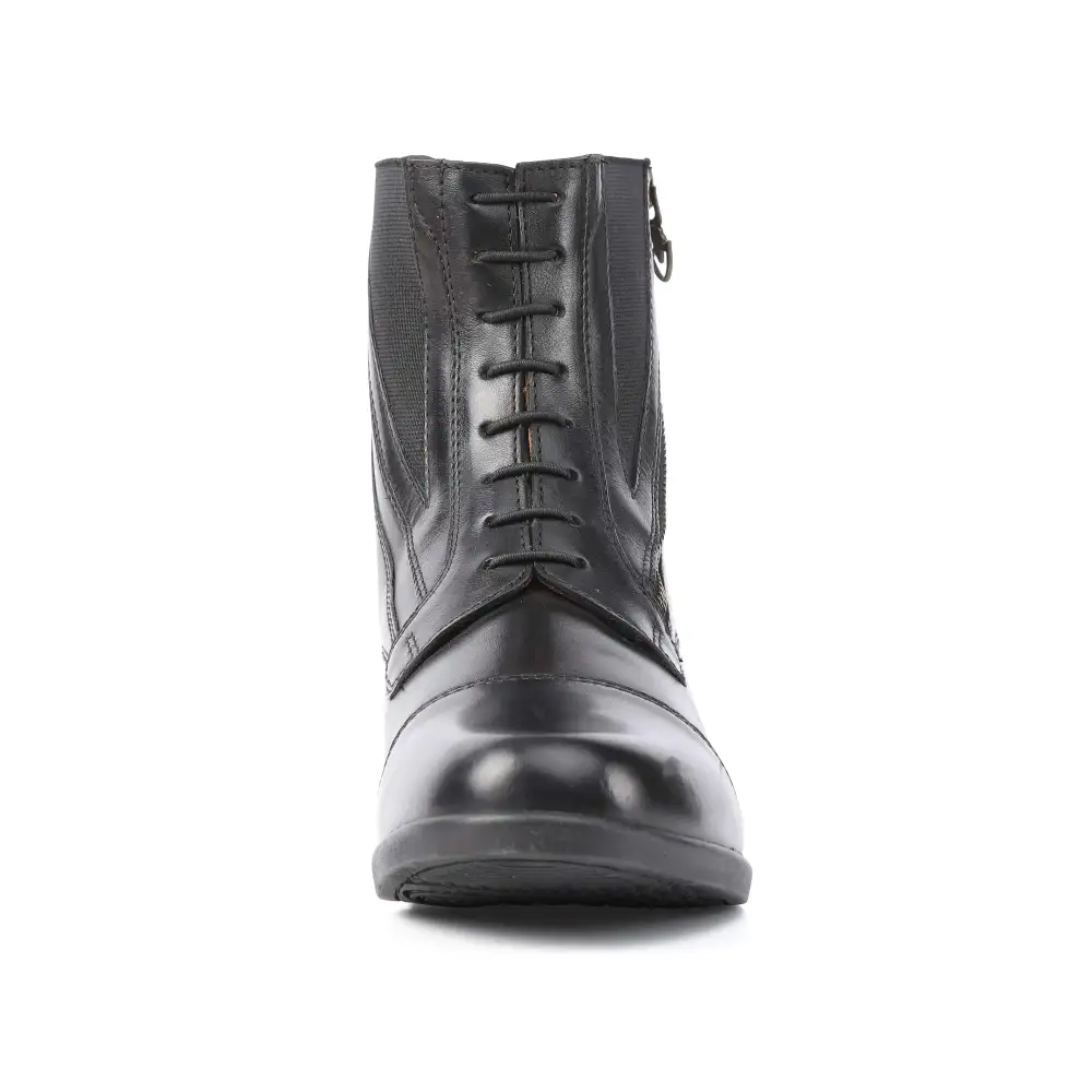 Versatile Zip Leather Paddock Boots