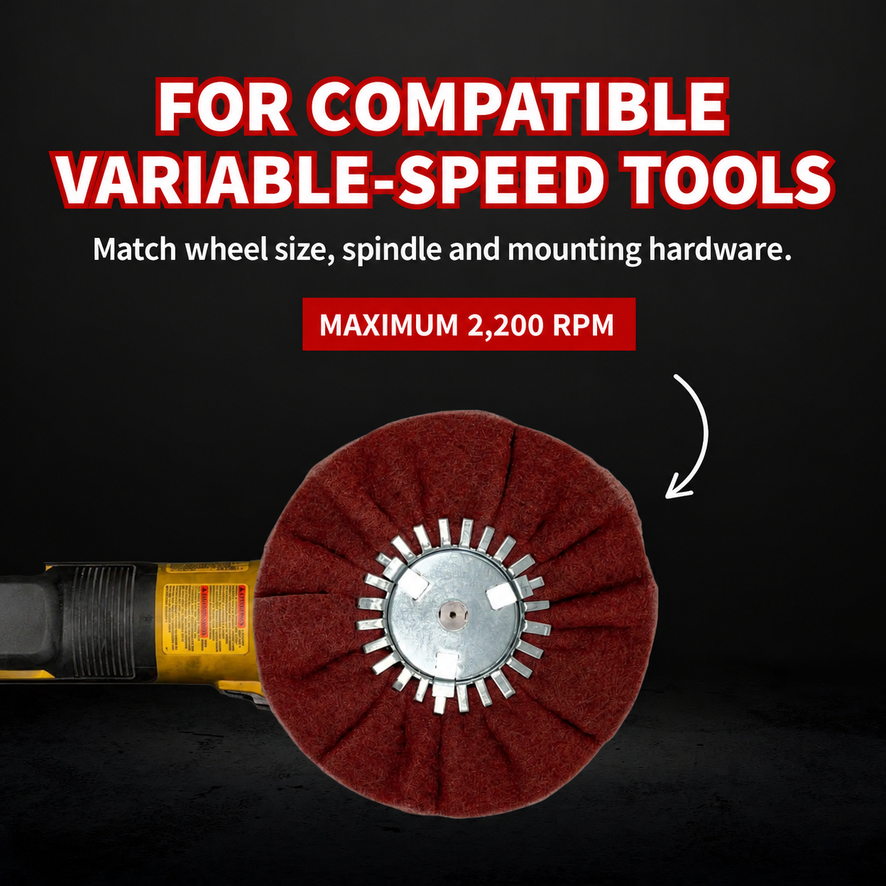 Wheel fitment and mounting details; confirm equipment and selected hardware compatibility