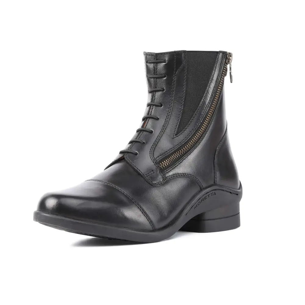 Versatile Zip Leather Paddock Boots