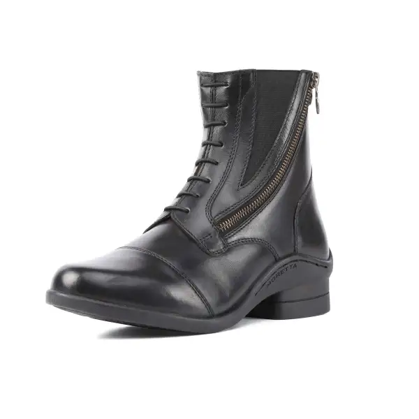Versatile Zip Leather Paddock Boots