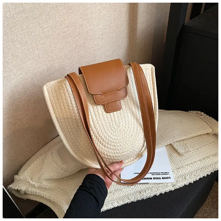 Textured Structured Handbag