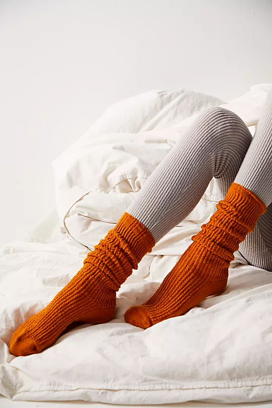 Slouch Socks Orange