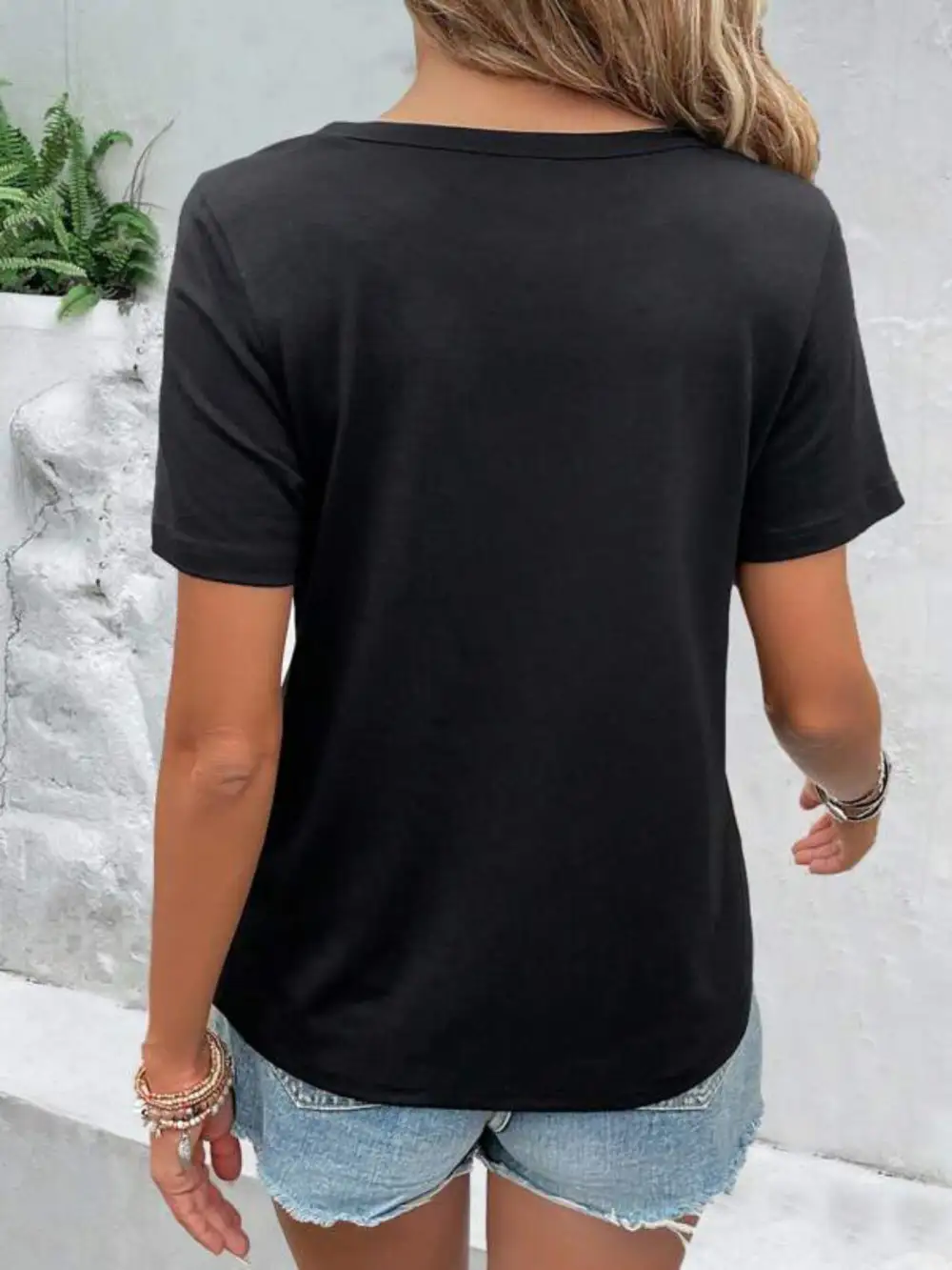 Casual Refined Short-Sleeve T-Shirt