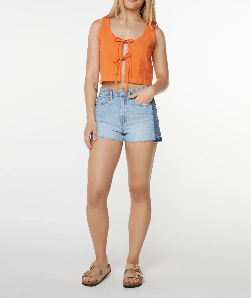 Open-Front Bow Tie Vest