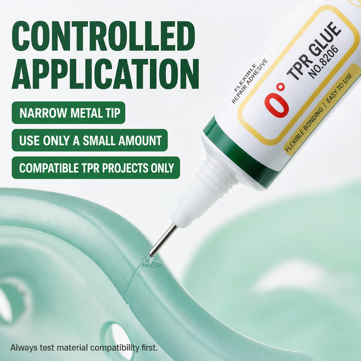 20 mL Flexible Repair Adhesive - 1, 2, 3, 5 or 10 Tubes - Controlled Application
