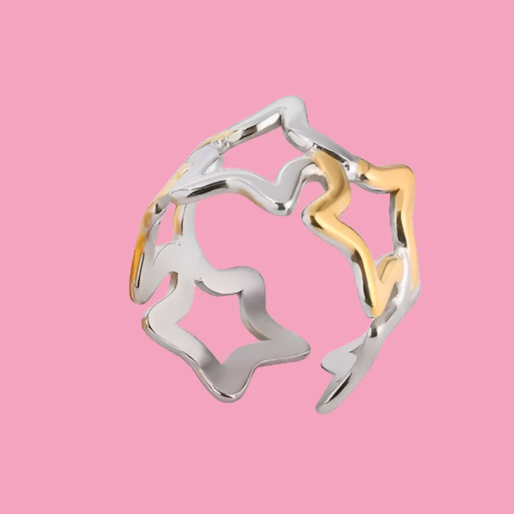 Open Star Ring