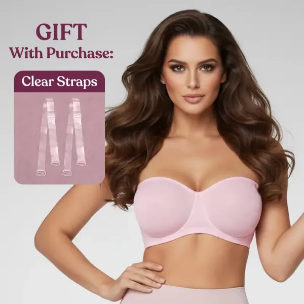 Women's Convertible Strapless Bra With Tummy Control