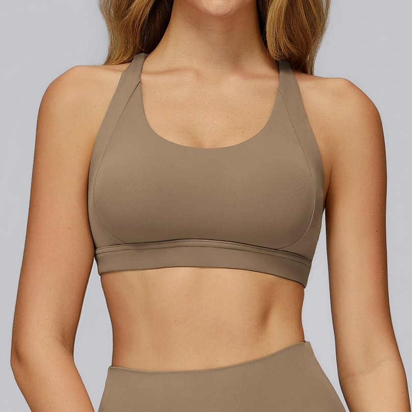Crossover Back Sports Bra