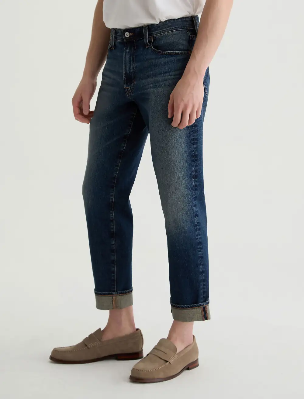 Men's Tailored Stretch Denim Jeans