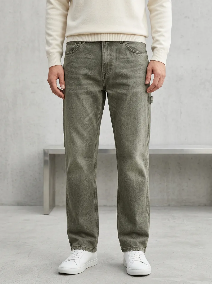 Washed Carpenter Jeans