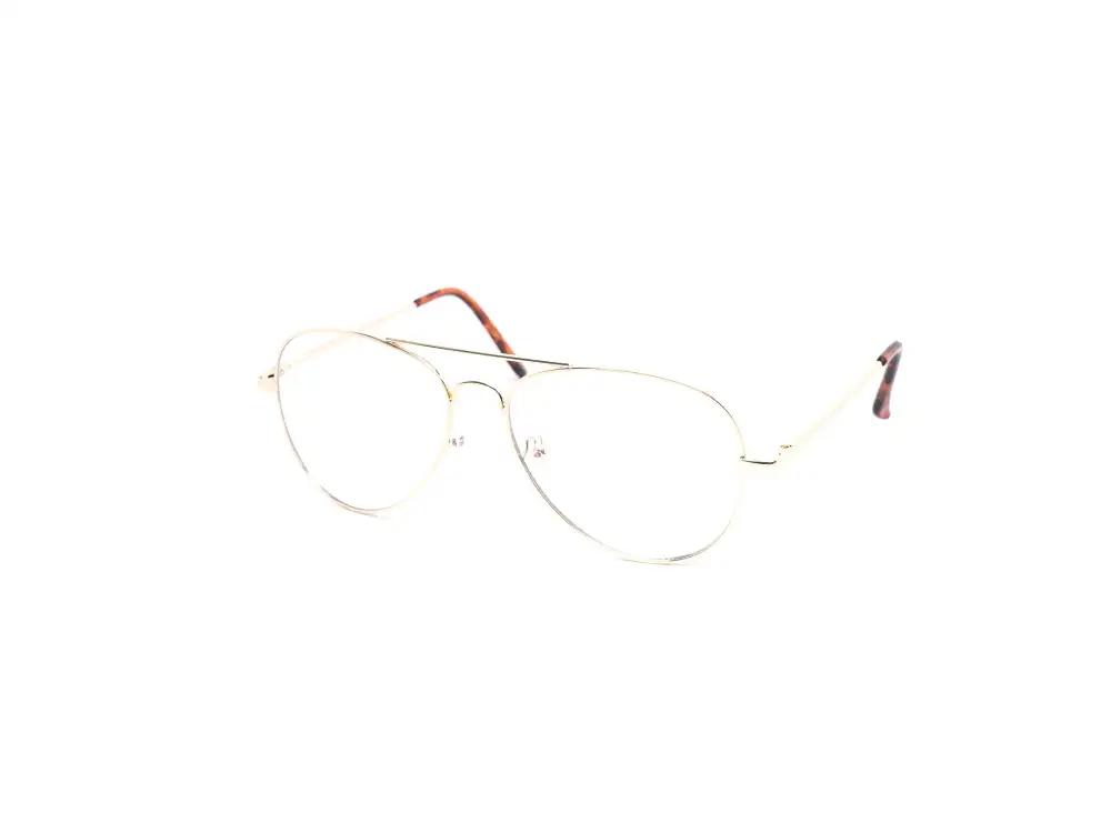 12-Pack Silver-Tone Aviator Blue Light Glasses