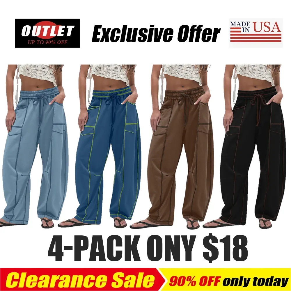 Women's Loose Wide-Leg Yoga & Casual Pants