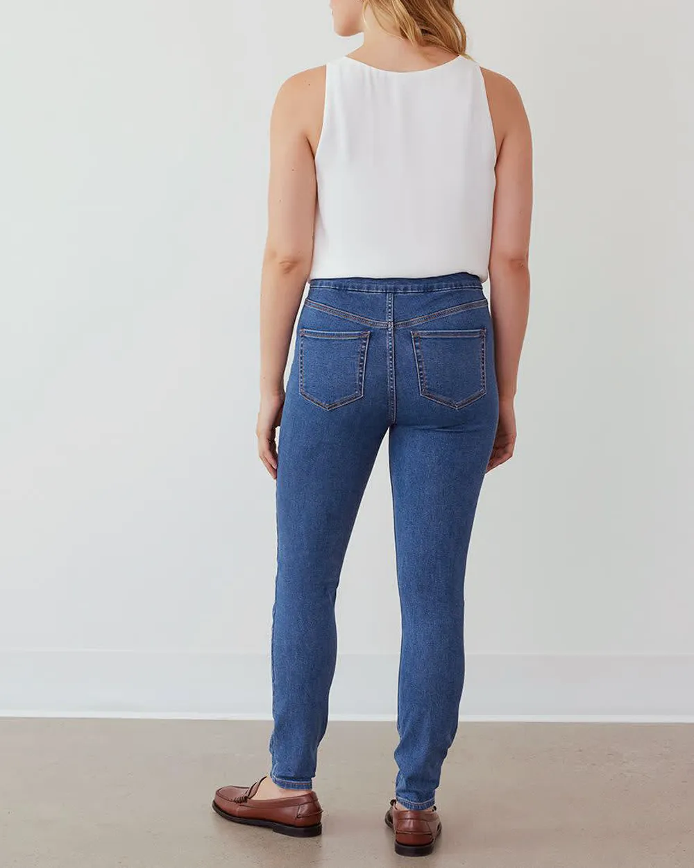 Denim Skinny Legging Pants