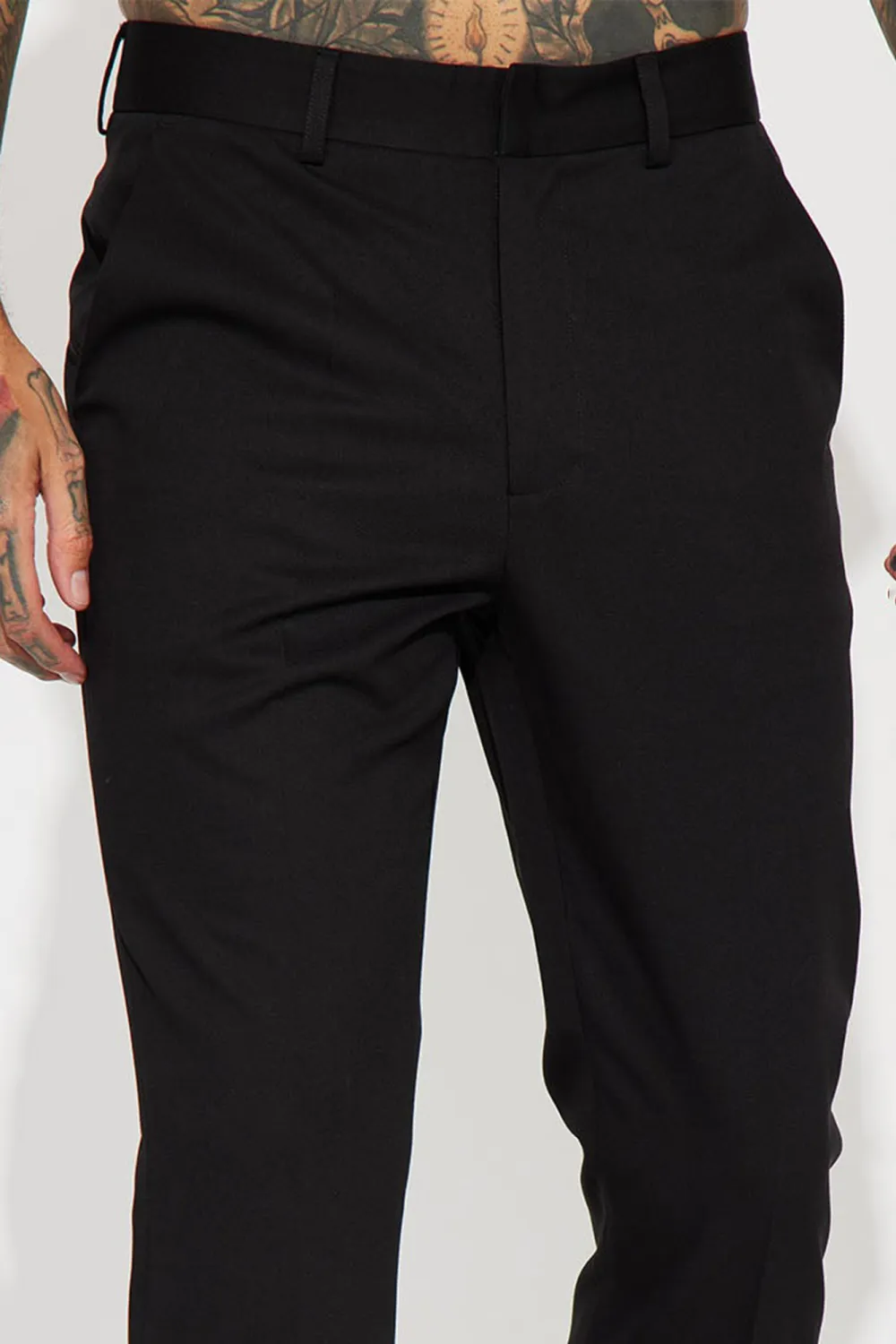 Casual Flare Slit Trouser