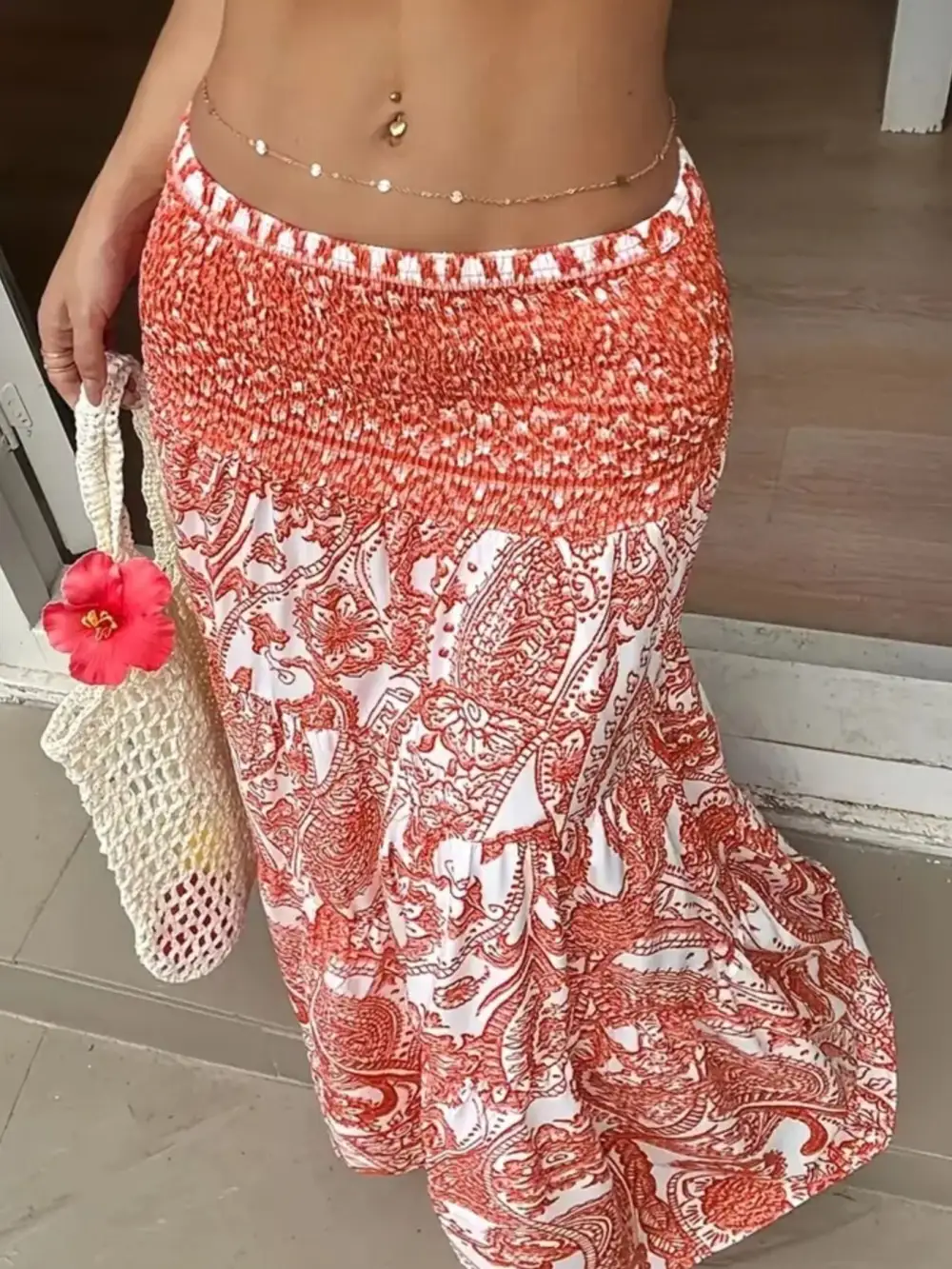 Sequin Maxi Skirt