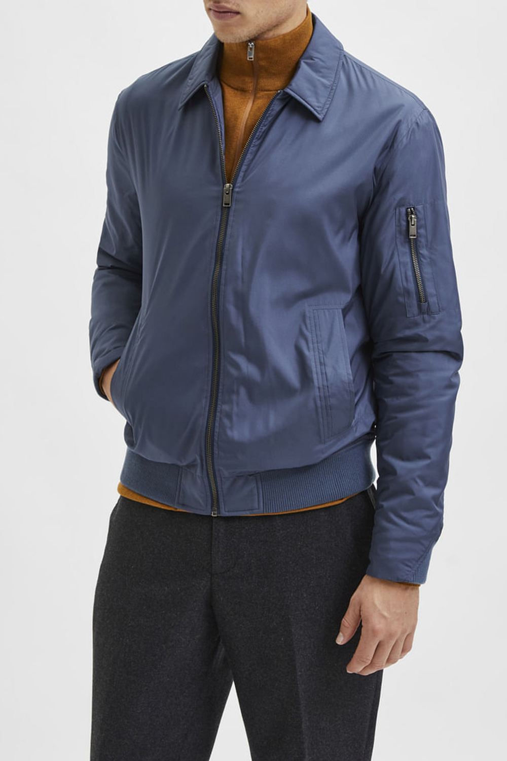 Blue Light Padded Jacket