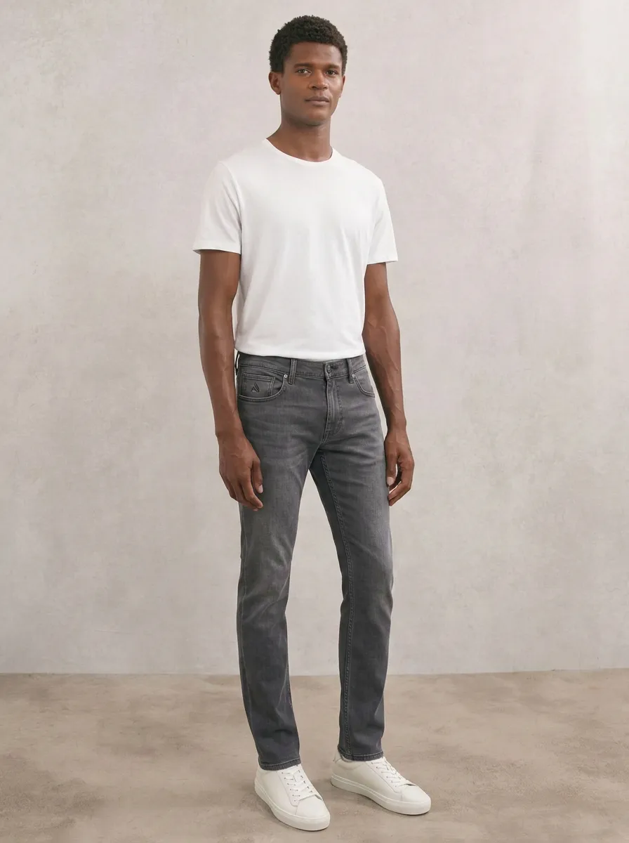 Men's Timeless Comfort Slim Fit Stretch Denim Jeans