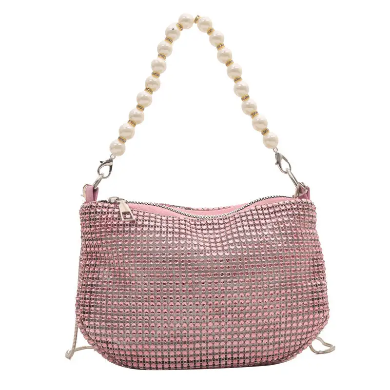 Commuter Rhinestone Clutch Bag