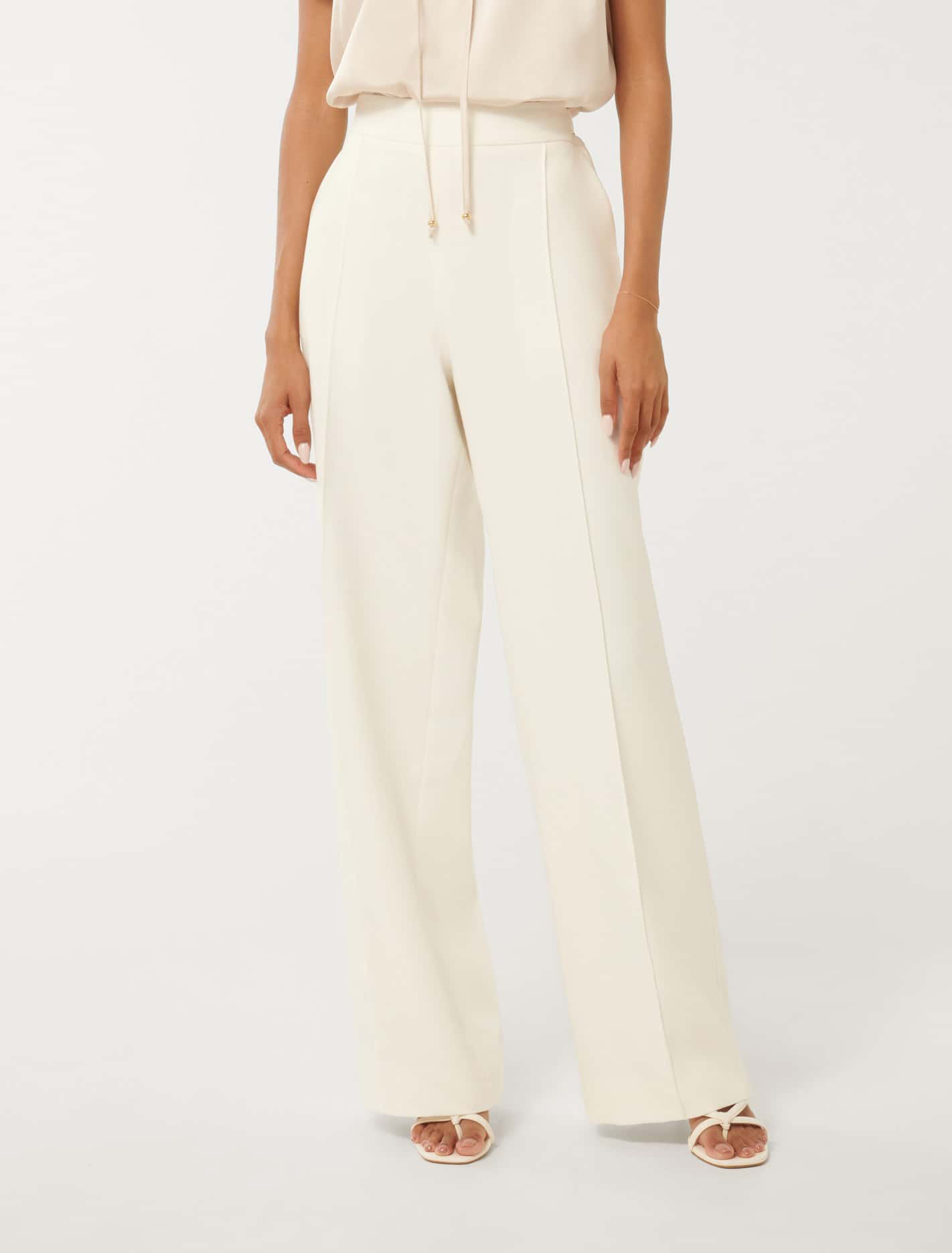 Petite Wide-Leg Pants