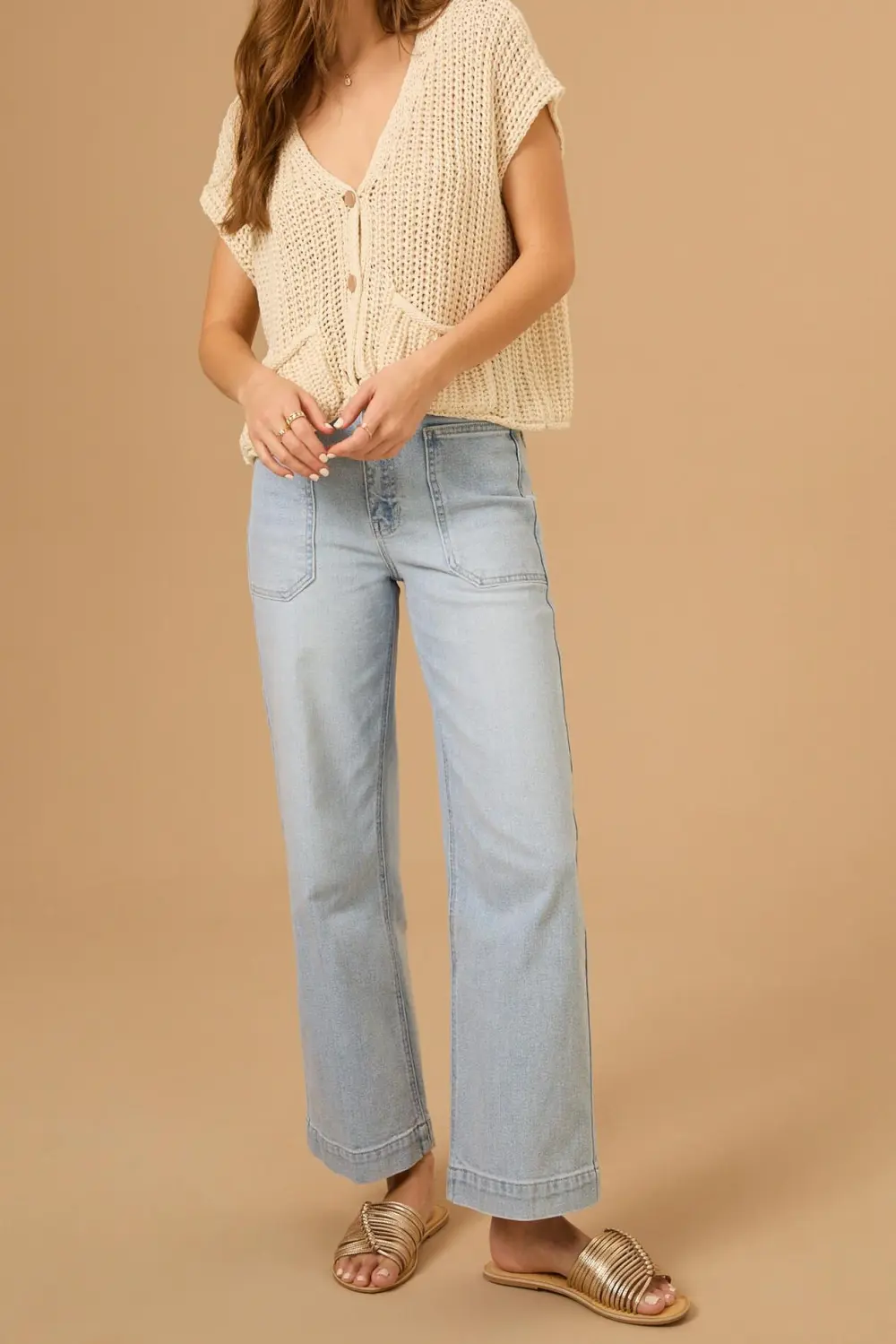 Regular Straight Leg Jeans