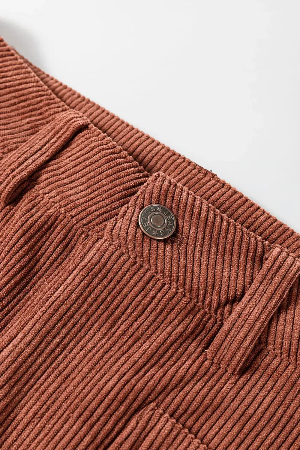 Lightweight High Waist Pocket Detail Pants