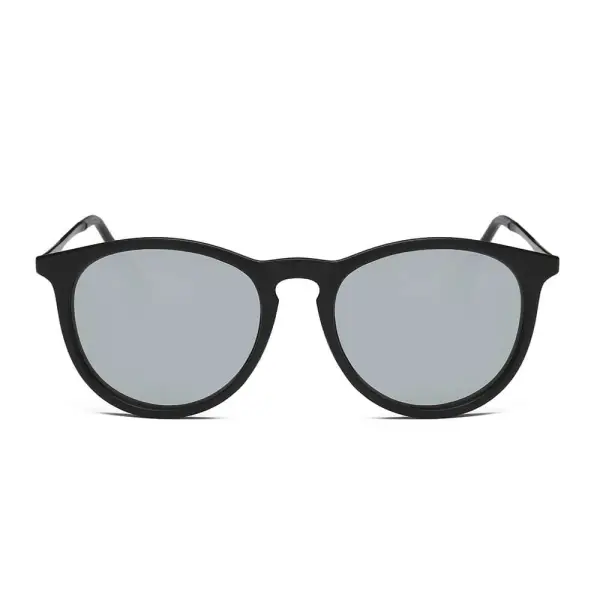 Narrow Round Frame Sunglasses