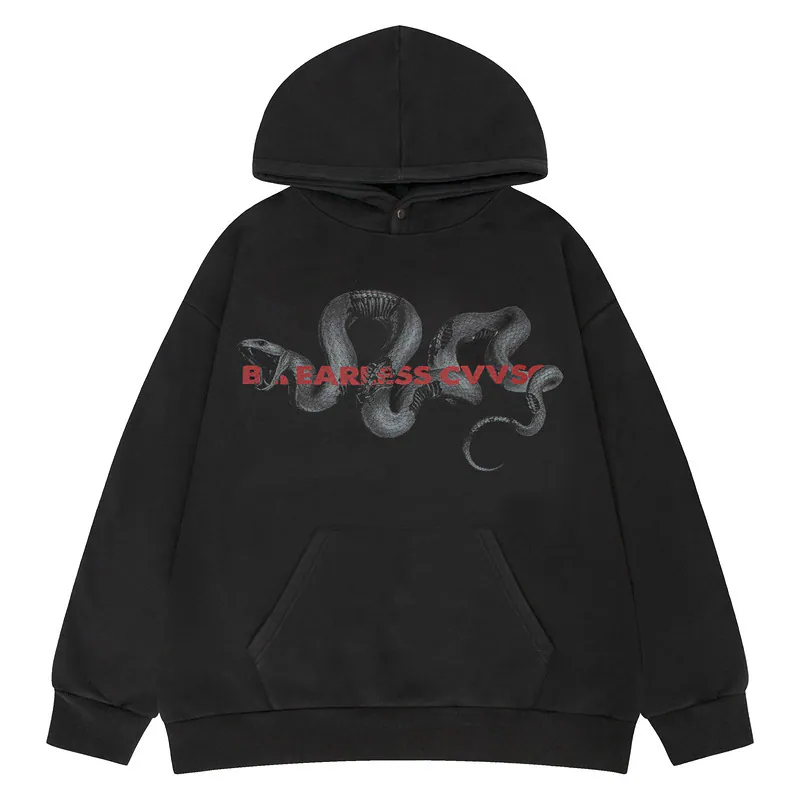 Snake 3D Serpent Hoodie