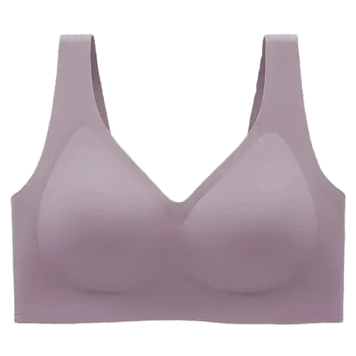 Women's Seamless Wireless Bra – Full Coverage, Push-Up & Comfy, Plus Size Friendly