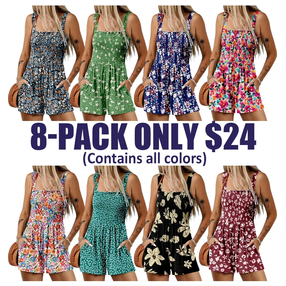 🔥Last Day: 14-Pack Only $35-Women's Romper