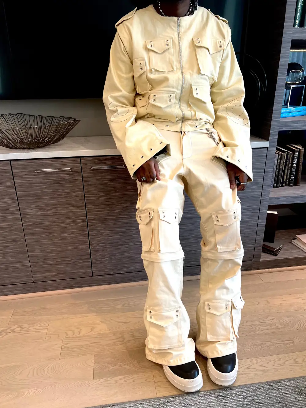 Baggy Convertible Cargo Pants