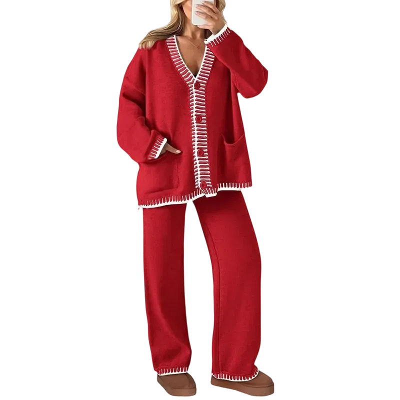 Women's two-piece winter knitted set[CLEARANCE ONLY FOR TODAY]