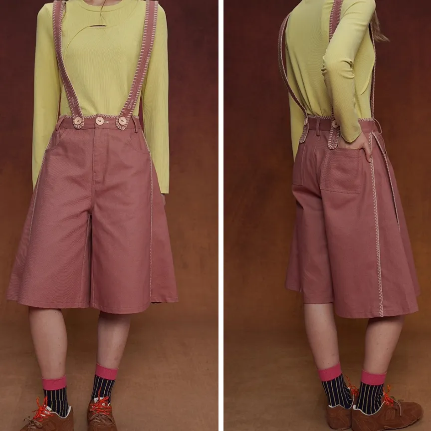 Everyday Casual Embroidered Pants