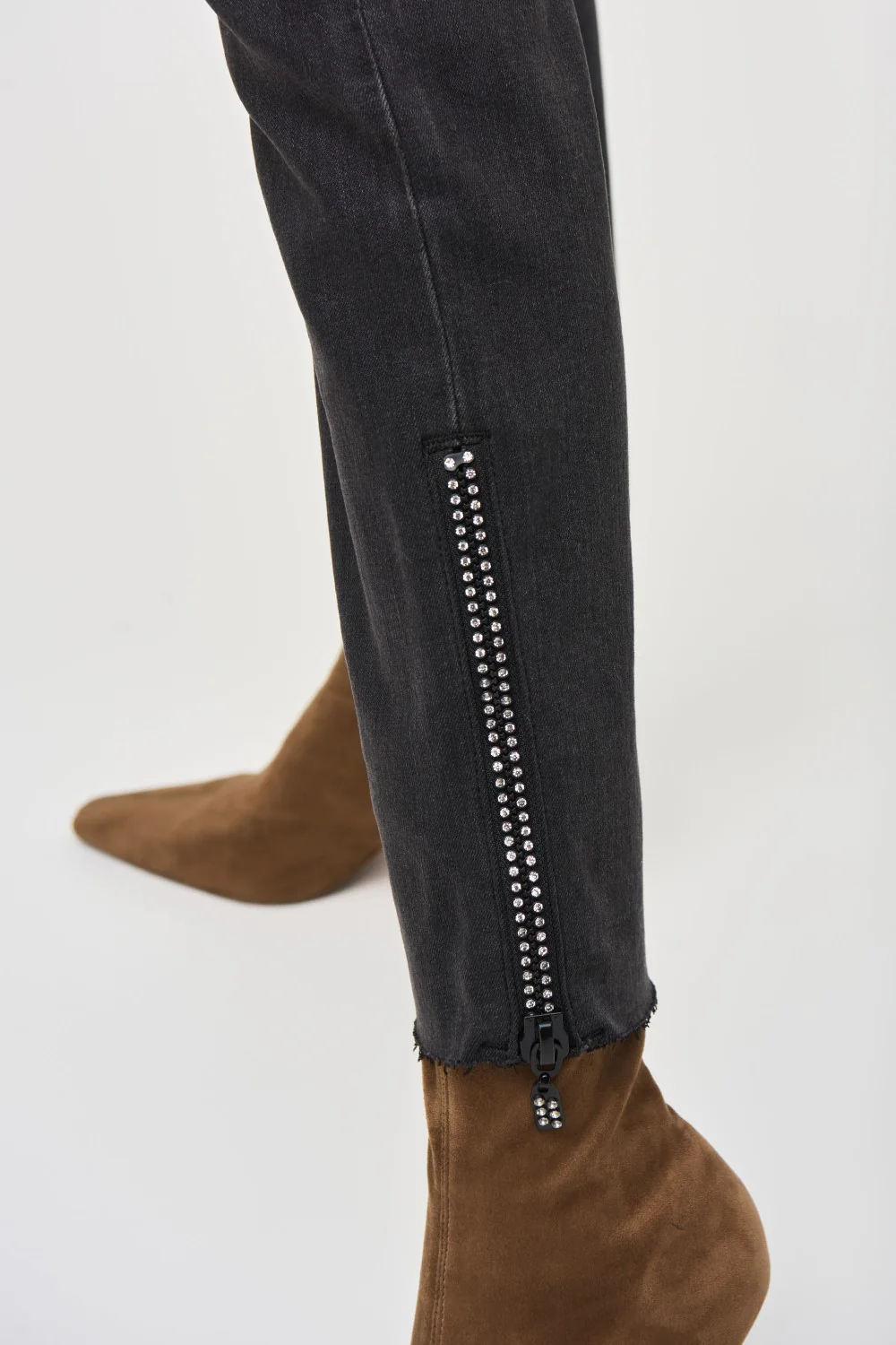 Dark Wash Straight - Leg Denim Jeans