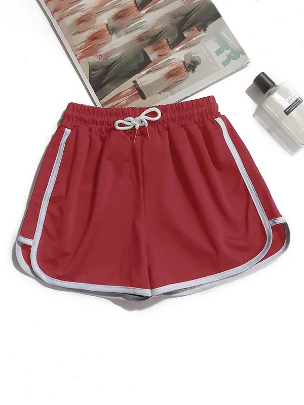 Sports Three Quarter Yoga Loose Pants Shorts