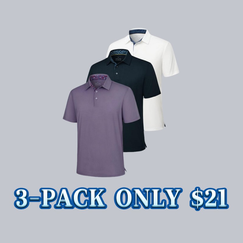 Men’s Polo Shirts – Soft Breathable Cotton