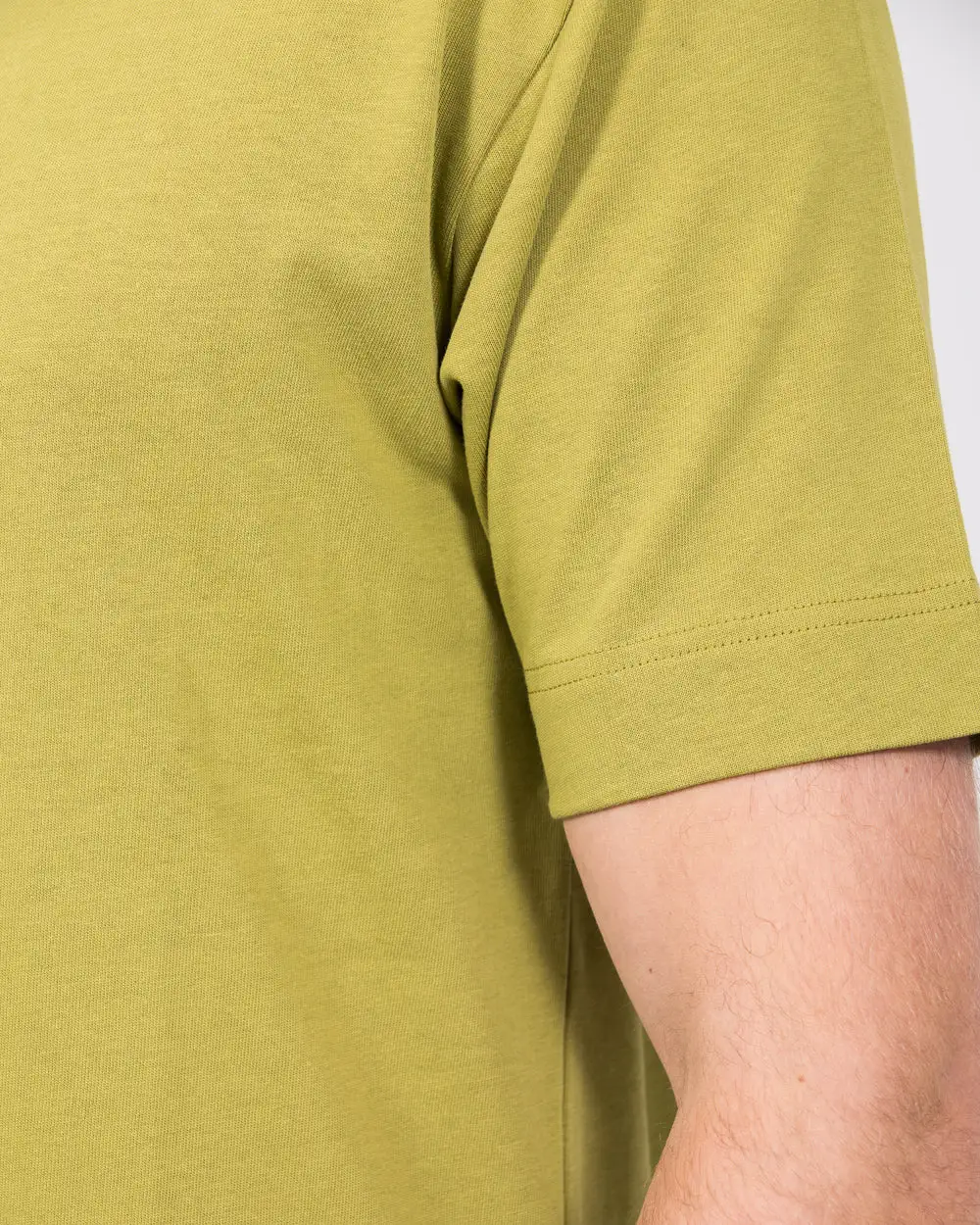 Simple Relaxed Crew Neck Short Sleeve T Shirt