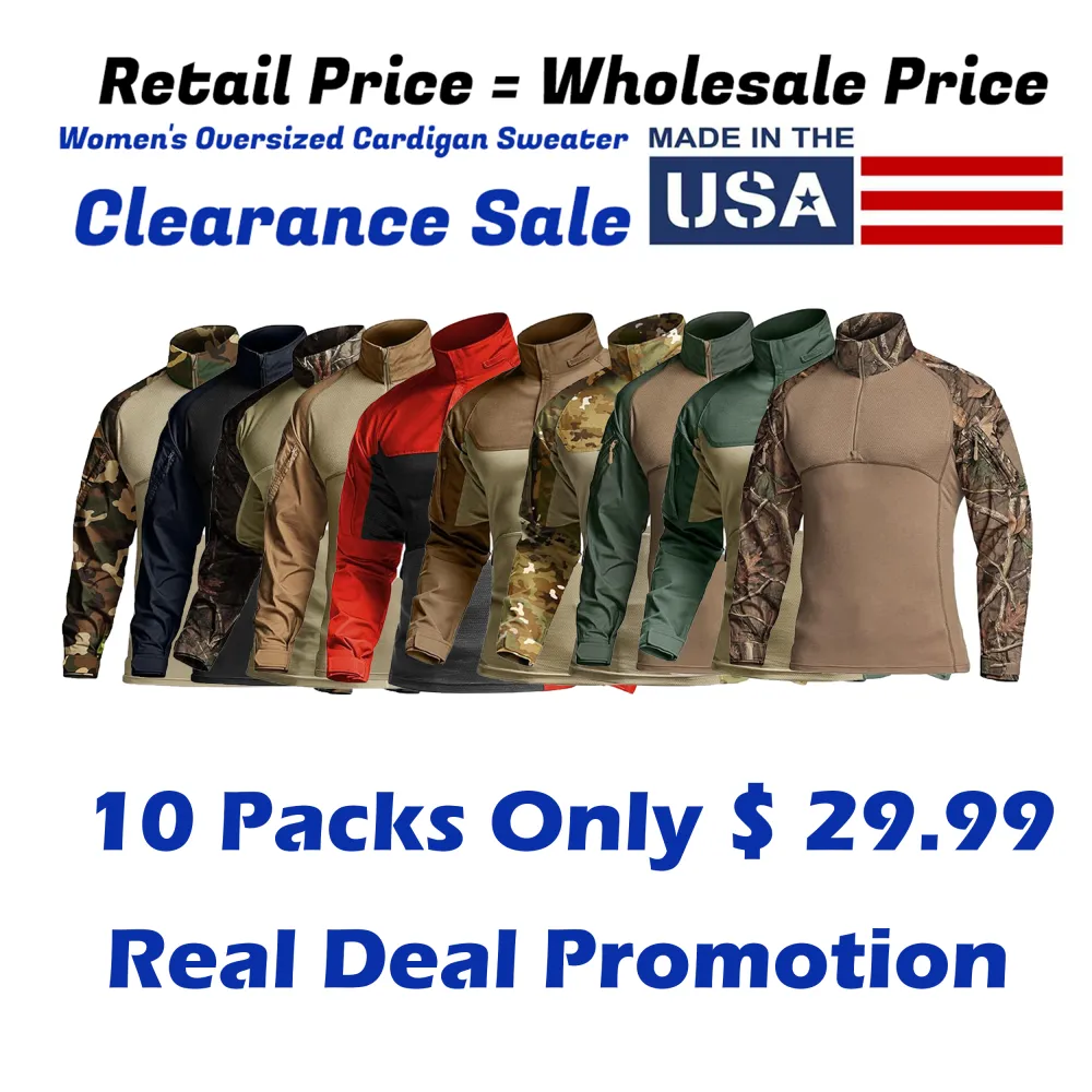 Men’s Tactical 1/4 Zip Combat Shirt – Built for Action. Designed for Performance.  🔥 Limited-Time Offer — 45% OFF