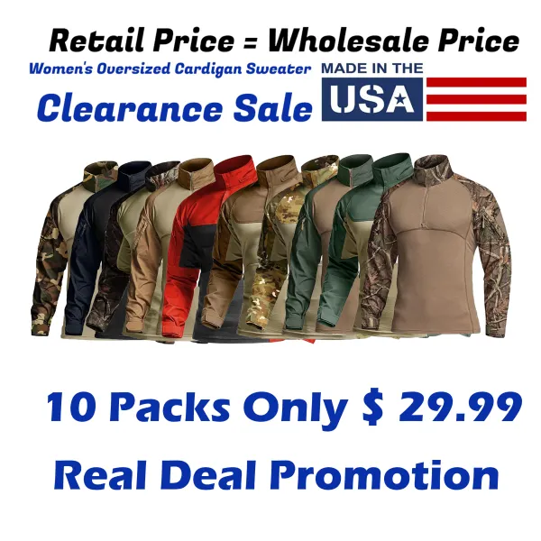 Men’s Tactical 1/4 Zip Combat Shirt – Built for Action. Designed for Performance.  🔥 Limited-Time Offer — 45% OFF