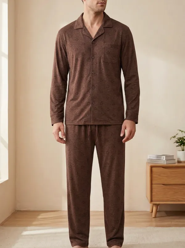 Everyday Look Classic Men's Pajama Set