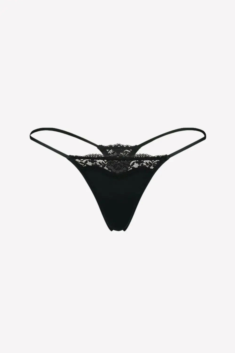 Classic Lace Floral G-String Panty
