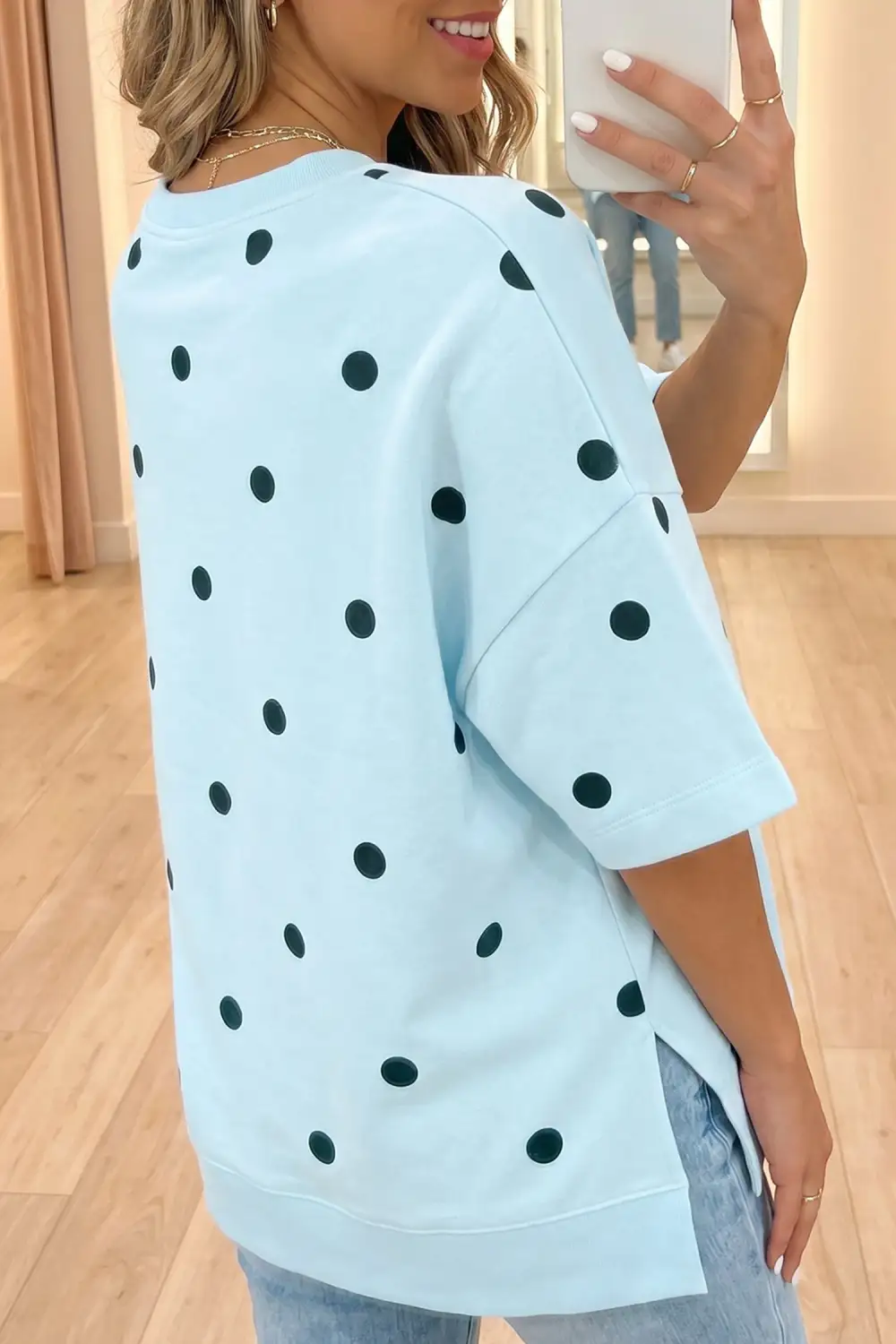 Airy Bloom Boxy Tee