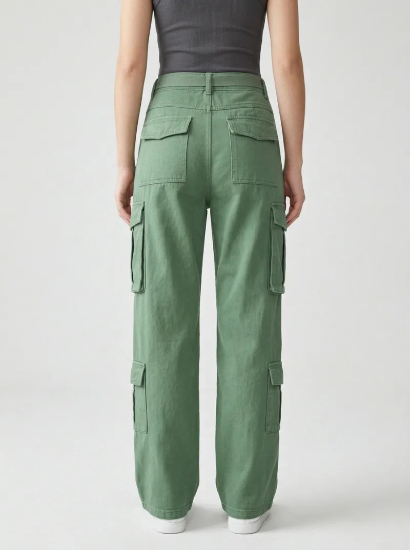 Signature Utility Style Multi Pocket Design Women's Multi Pocket Cargo Pants
