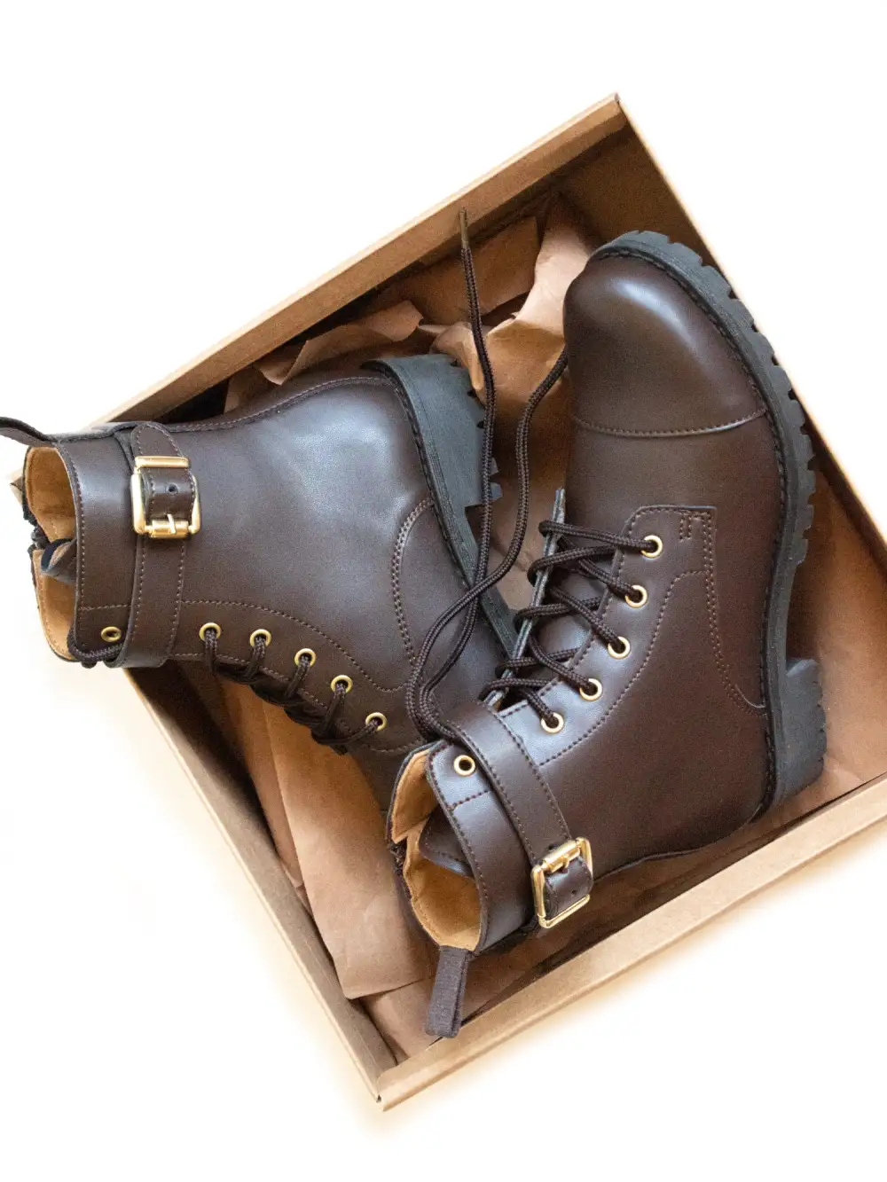 Women's Water Resistant Buckle Everyday Boots