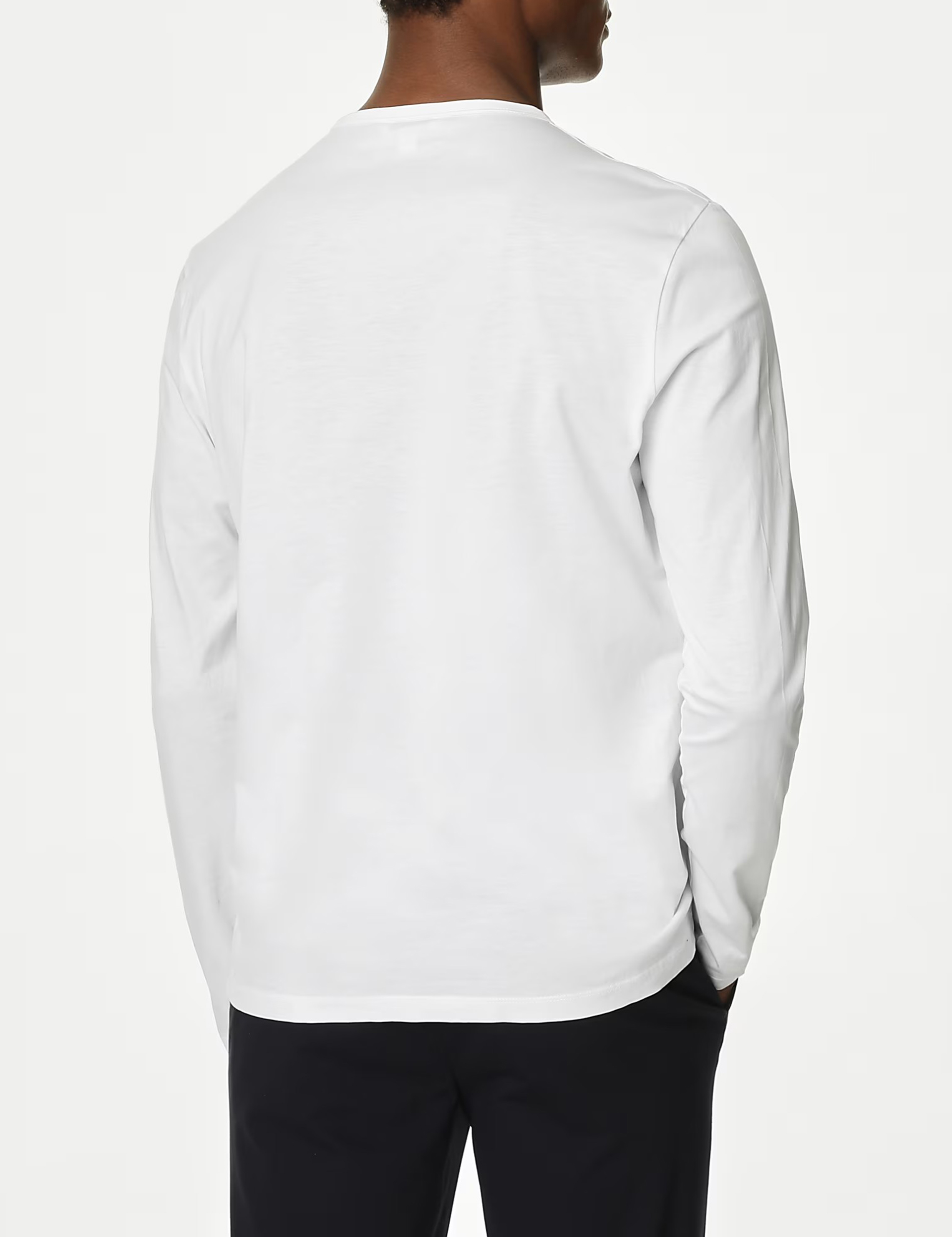Pure Cotton Long Sleeve T-Shirt