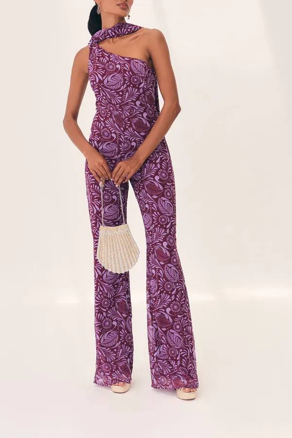 Graphic Print Jumpsuit