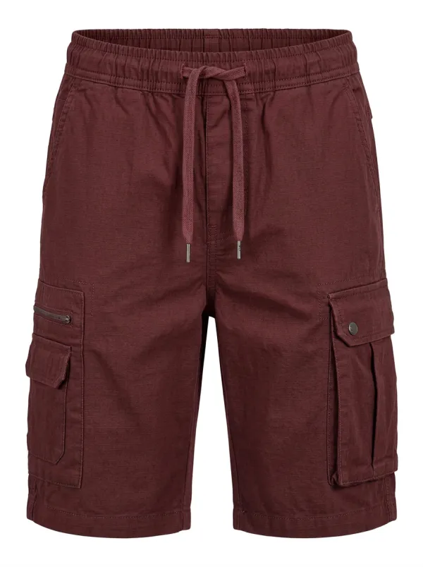 Men's Casual Outdoor Multi-Pocket Drawstring Cargo Shorts