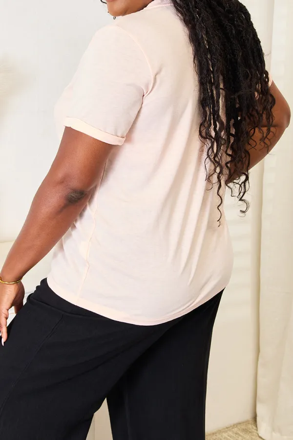 Relaxed Crew Neck T-Shirt