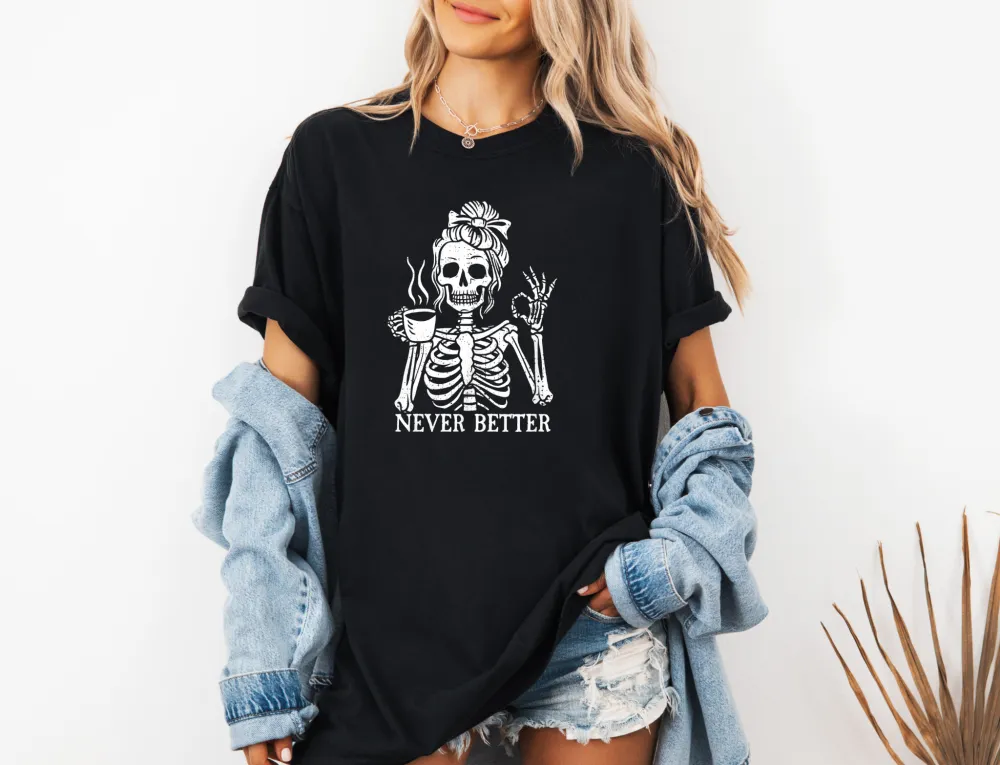 Easy Mood Graphic Garment Dyed Tee